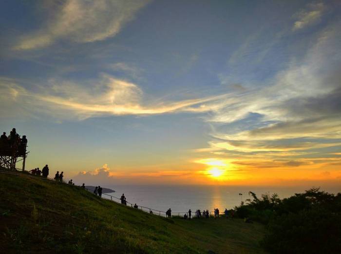 Pemandangan sunrise dan sunset terbaik di Sukabumi