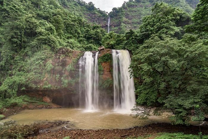 Curug sukabumi sawer terkenal objek