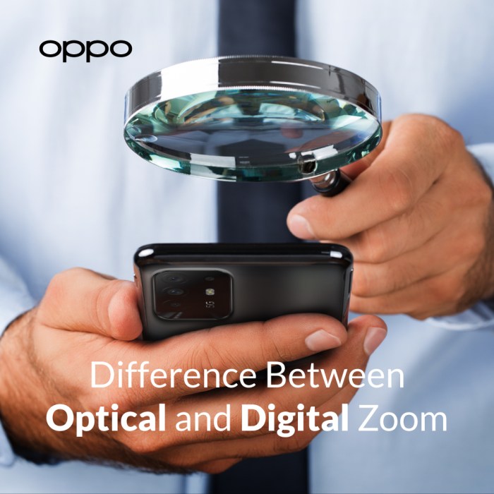 Zoom digital optical vs